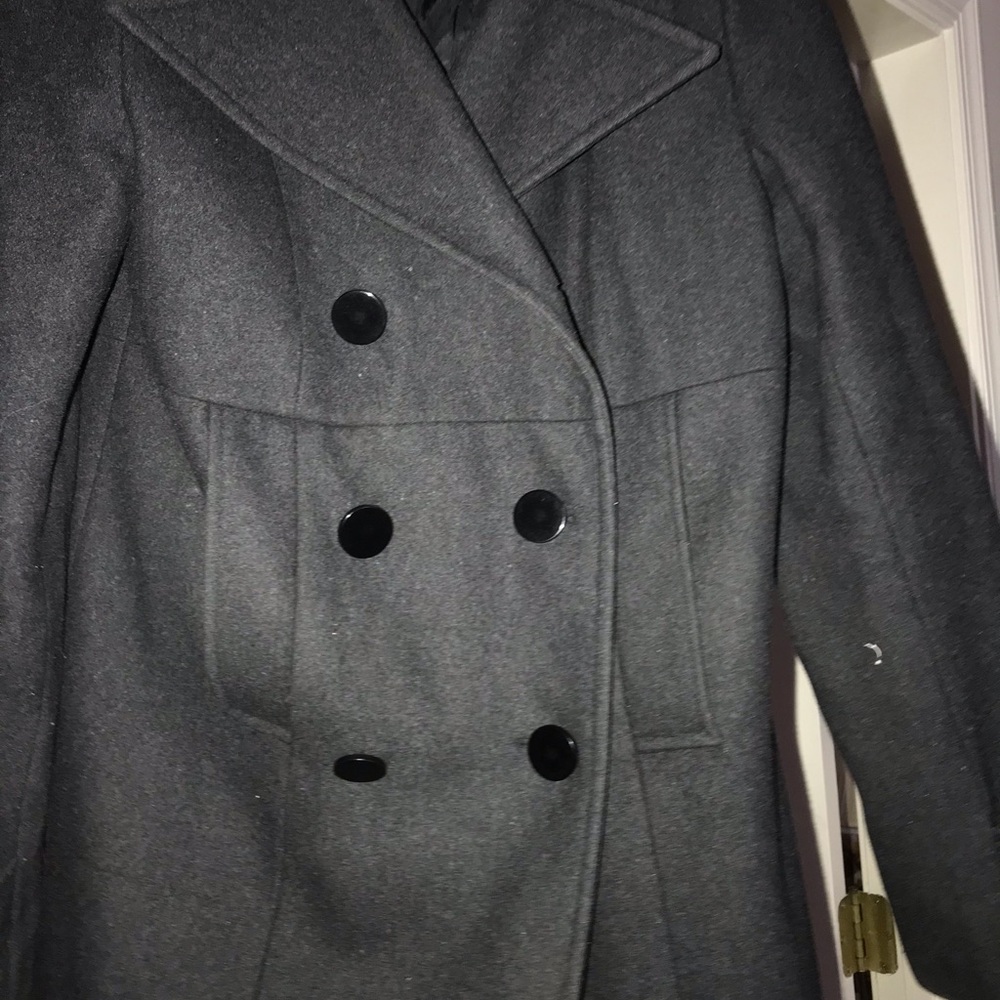 New York and Company wool pea coat.